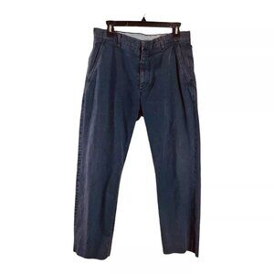 Theory Pants Men's 31 27 Culver Straight Leg Indigo Navy Dress Work Career Chino